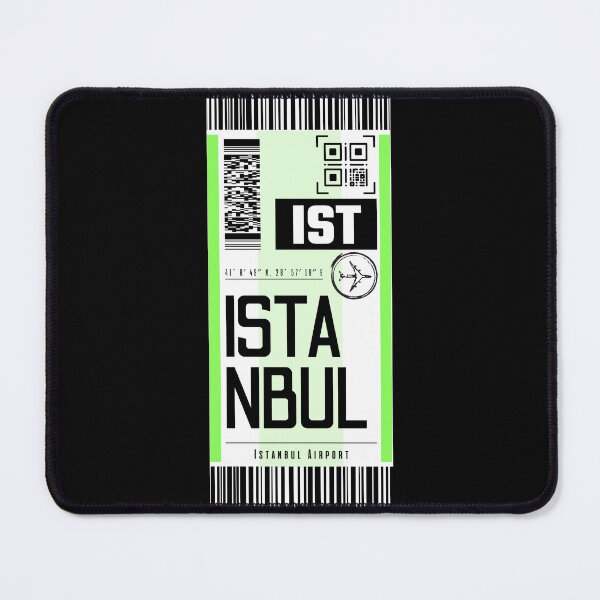 Item preview, ISTANBUL IST classic luggage tag stickers designed and sold by LeddsoDello.