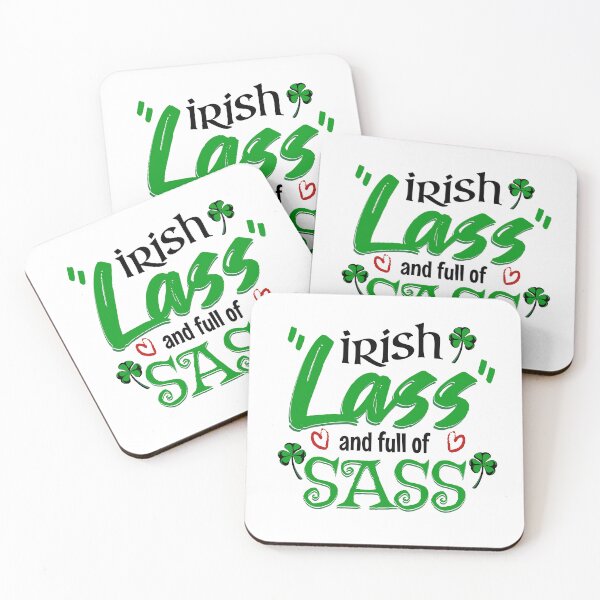 Item preview, St. Patrick's Day - Irish Lass Full of Sass designed and sold by Rich Summers Art.