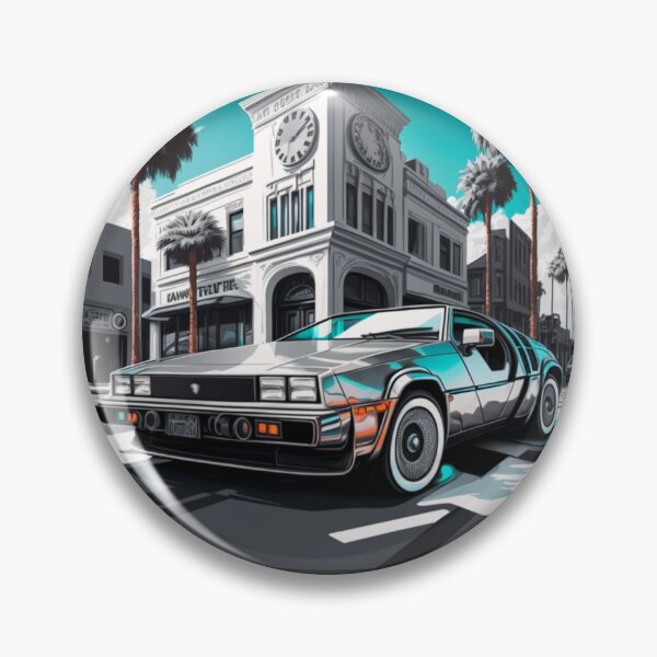 Item preview, Time Machine car designed and sold by TheVaultArt.