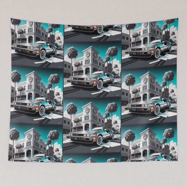 Item preview, Time Machine car designed and sold by TheVaultArt.