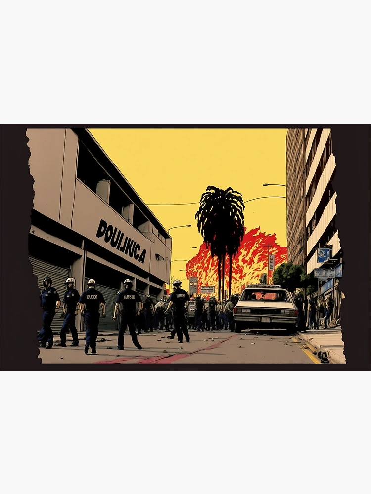 Thumbnail 3 of 3, Poster, LA Riots 1992 designed and sold by iLabarum.