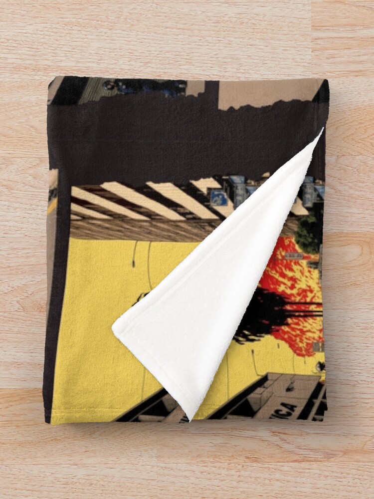 Thumbnail 3 of 6, Throw Blanket, LA Riots 1992 designed and sold by iLabarum.