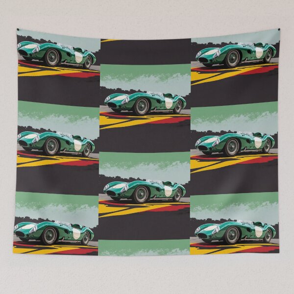 Item preview, Green Race Car  designed and sold by TheVaultArt.
