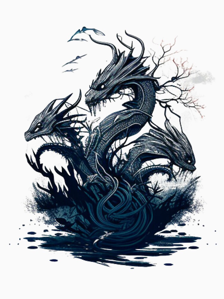 3 Head Dragon Hydra Logo