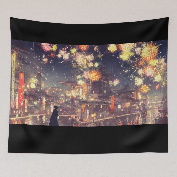 Item preview, Fireworks Street Festival designed and sold by Verdant Rose Studio.