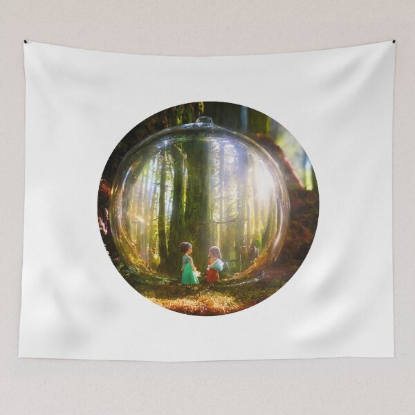 Item preview, Reflections of Nature: A Round Print of a Landscape inside a Glass designed and sold by Mechanical-Artt.