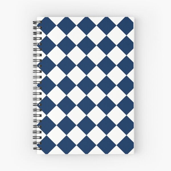 Item preview, sloping chessboard, navy blue and white designed and sold by AK-minimalist.