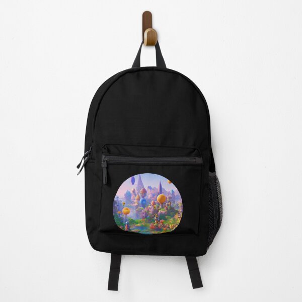 Item preview, A World of Color: A Round Print of a Miniature Colorful Kingdom designed and sold by Mechanical-Artt.