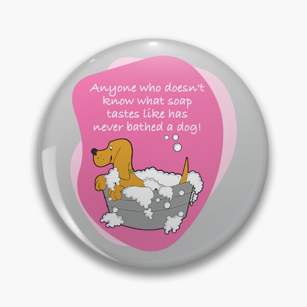 Item preview, Bubble Bath Bliss for Dogs | A Must-Have for Dog Lovers (Pink) designed and sold by Strad Digital ART.