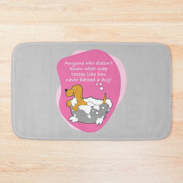 Item preview, Bubble Bath Bliss for Dogs | A Must-Have for Dog Lovers (Pink) designed and sold by Strad Digital ART.