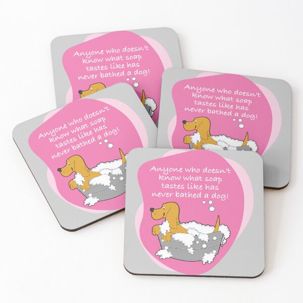 Item preview, Bubble Bath Bliss for Dogs | A Must-Have for Dog Lovers (Pink) designed and sold by Strad Digital ART.