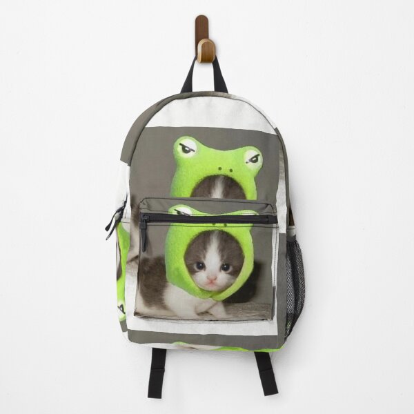 Item preview, Cat in frog costume photo portrait sweet puppy Cats sweet Surprised pet designed and sold by Coolstuff4you71.