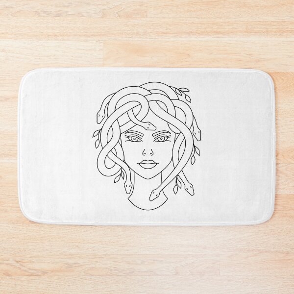 Item preview, Medusa Snake Face Goddess Medusa halloween Greek Mythology Snakes head witch Mythology Witchy Woman designed and sold by HAWORD.