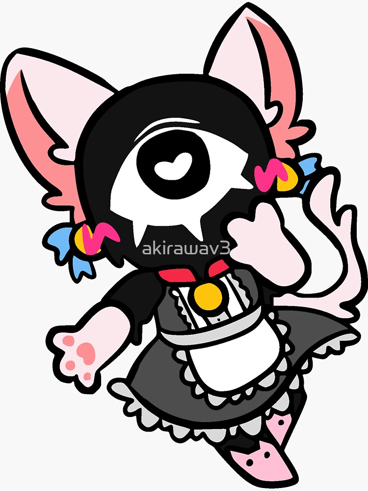 Doors Maid Figure Sticker for Sale by akirawav3