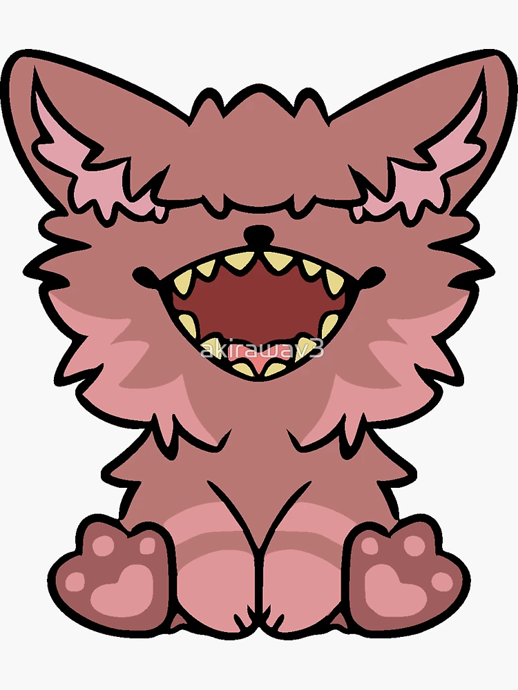 Doors Cat Screech Sticker for Sale by akirawav3