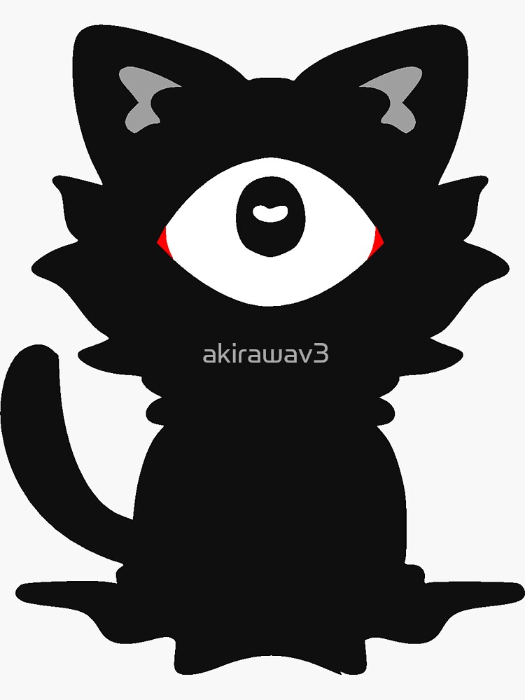 Doors Cat Figure Sticker for Sale by akirawav3