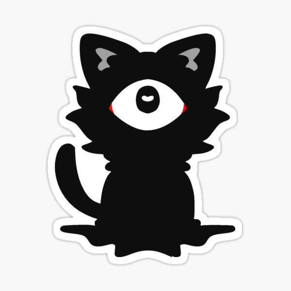 Doors Cat Figure Sticker for Sale by akirawav3