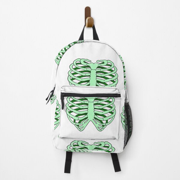 Item preview, ribcage heart - green designed and sold by Jesanns.