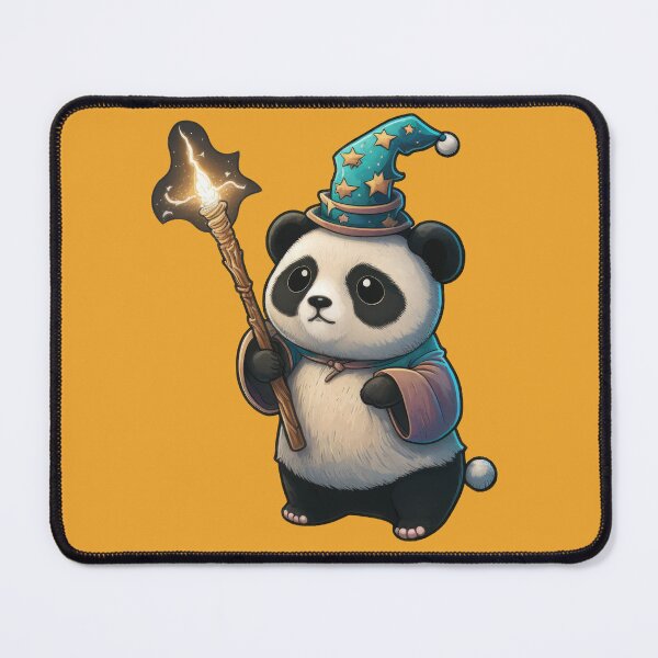 Item preview, Cute Magical Panda Wizard designed and sold by NateFellhauer.