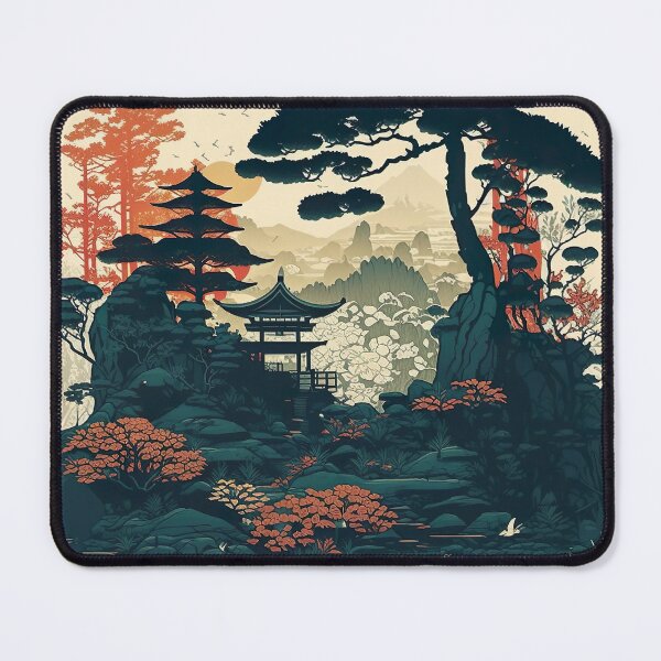 Japanese Art Style Mousepads 