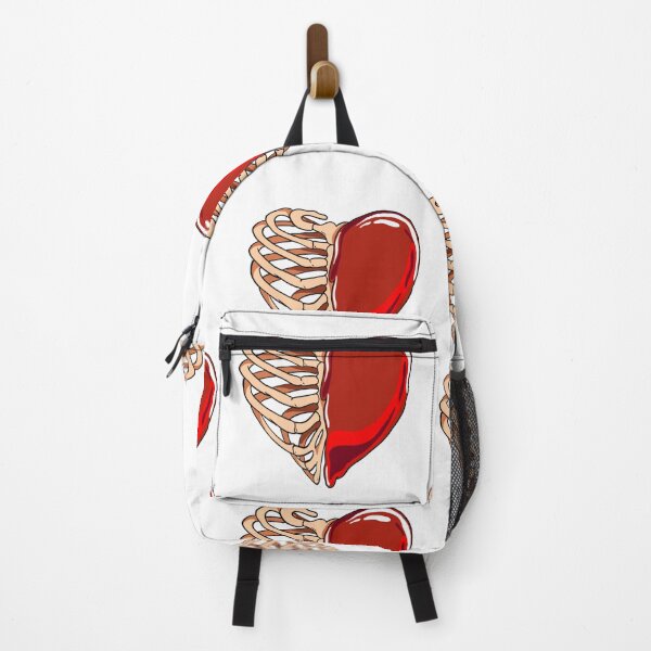 Item preview, half skeleton ribcage heart designed and sold by Jesanns.