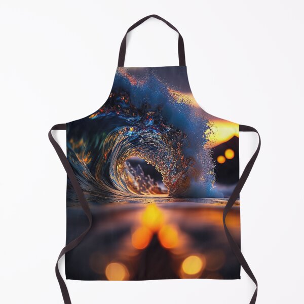Item preview, Hawaii wave at sunset with bokeh designed and sold by RK - Shop.