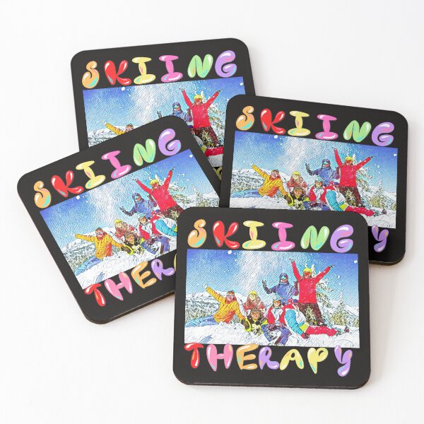 Item preview,  SKIING THERAPY designed and sold by starfishstuff.