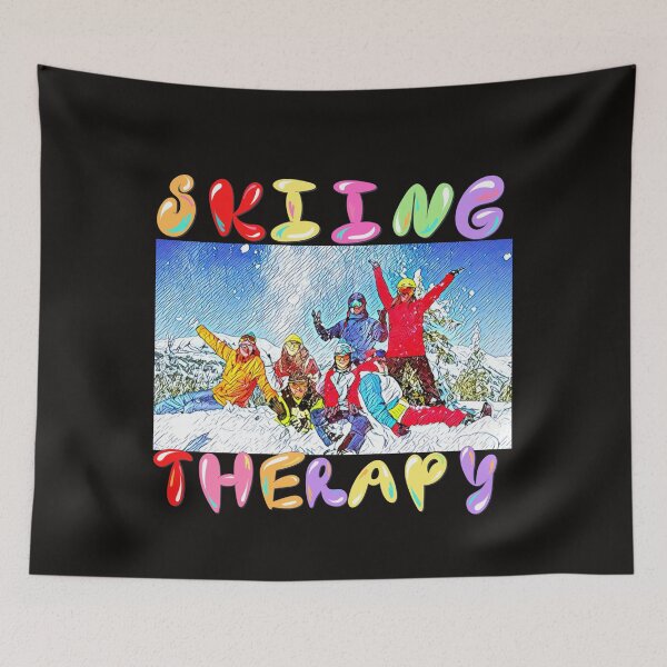 Item preview,  SKIING THERAPY designed and sold by starfishstuff.