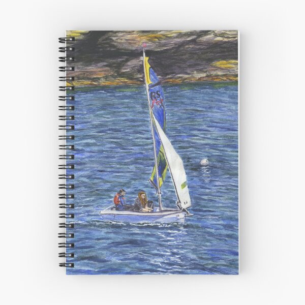 Item preview, RS Feva in Porth Diana: Sailing Dinghy at Trearddur Bay designed and sold by LymphomaLass.