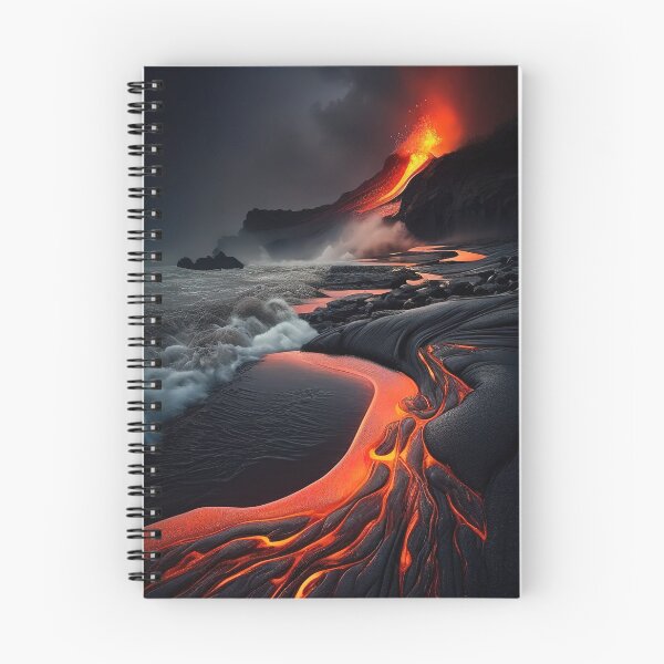 Item preview, Hawaii volcanic magma on the beach designed and sold by RK - Shop.
