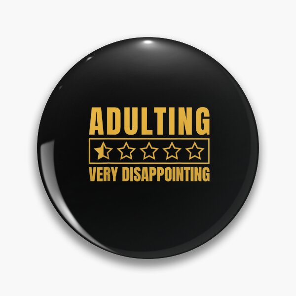Item preview,  Adulting Very Disappointing designed and sold by ✔️   Disney    ✔️.