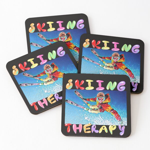 Item preview,    SKIING THERAPY designed and sold by starfishstuff.