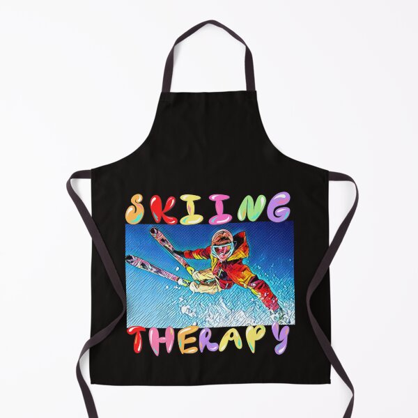 Item preview,    SKIING THERAPY designed and sold by starfishstuff.