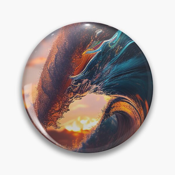 Item preview, Hawaii sunrise surfers wave designed and sold by RK - Shop.