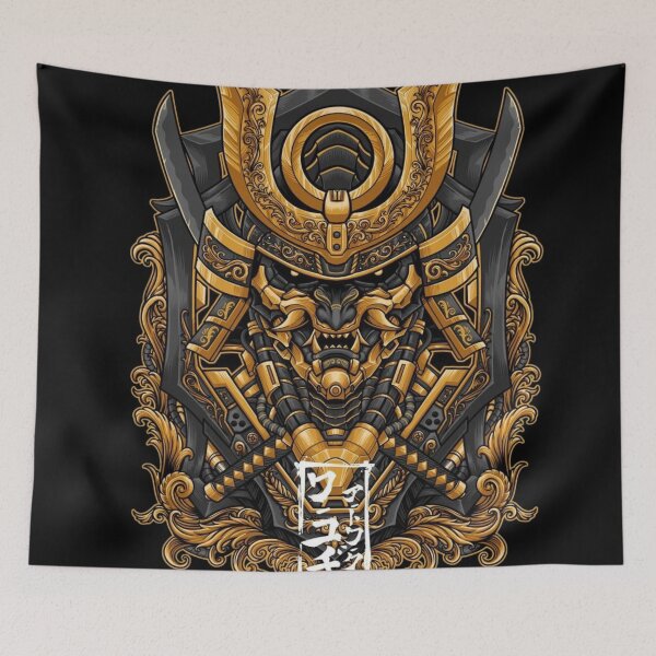 Item preview, Mechanical Oni Mask Japanese Samurai   designed and sold by Aldo Daci.