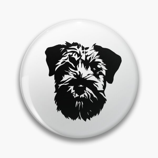 Item preview, Border Terrier Minimalist Dog designed and sold by Whoofster.