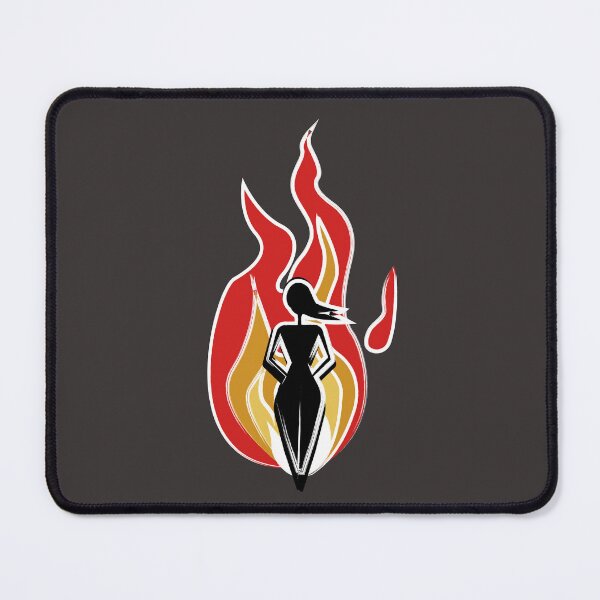 Item preview, GIRL ON FIRE designed and sold by BadGirlCreative.