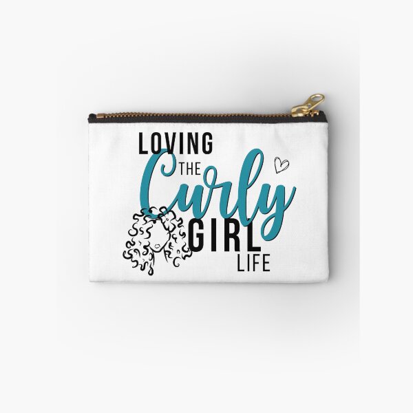 Item preview, Loving the Curly Girl Life (Flower) designed and sold by Curly-Cuties.