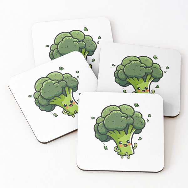 Item preview, Cool Broccoli Sticker for All Ages designed and sold by FunnyFur.