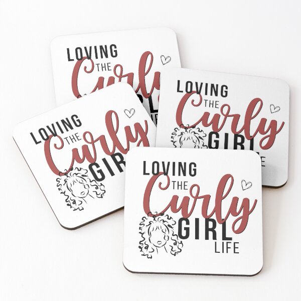 Item preview, Loving the Curly Girl Life (Half Up) designed and sold by Curly-Cuties.
