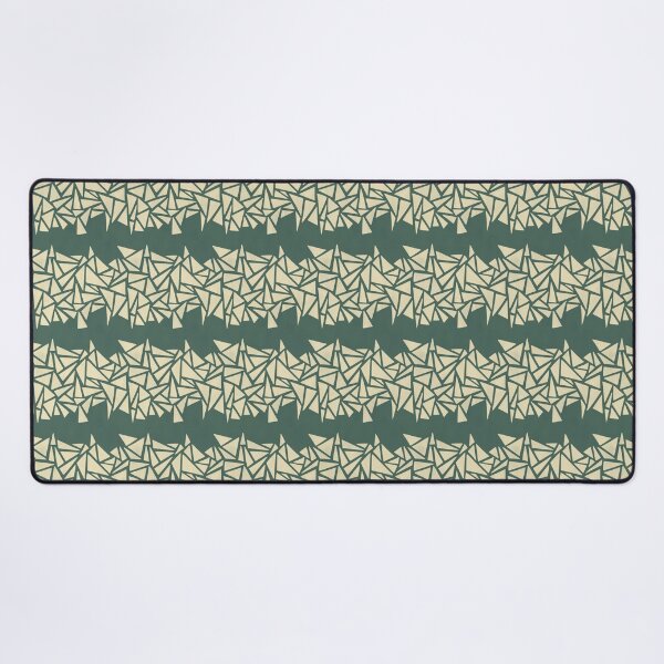 Item preview, Fractured Triangle Stripe Pattern - Green designed and sold by srsig designs.