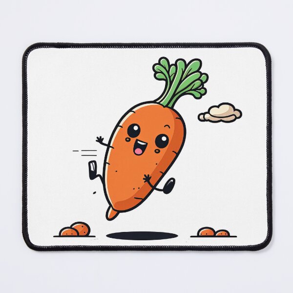 Item preview, Playful Carrot Sticker designed and sold by FunnyFur.