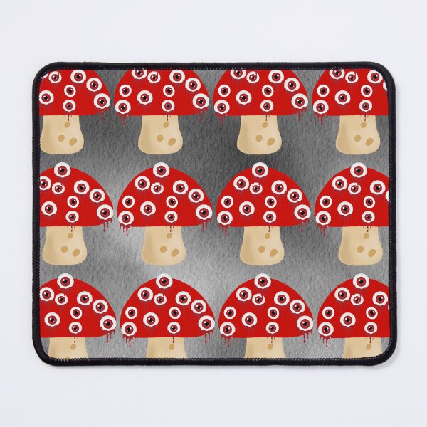 Item preview, Weirdcore mushroom T.V. static background designed and sold by ClockInClockOut.