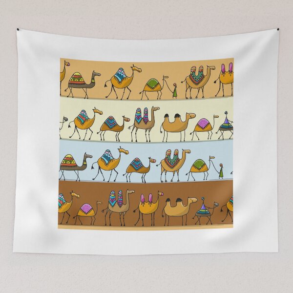 Item preview, Camels Pattern designed and sold by Kudryashka.