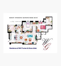Apartment of Will Truman and Grace Adler Photographic Print