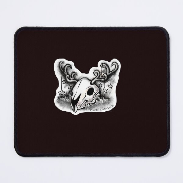 Item preview, Jackelope Skull | Dark Fantasy | Wizardcore Aesthetic | Halloween | Goblincore designed and sold by TurmericDesignC.