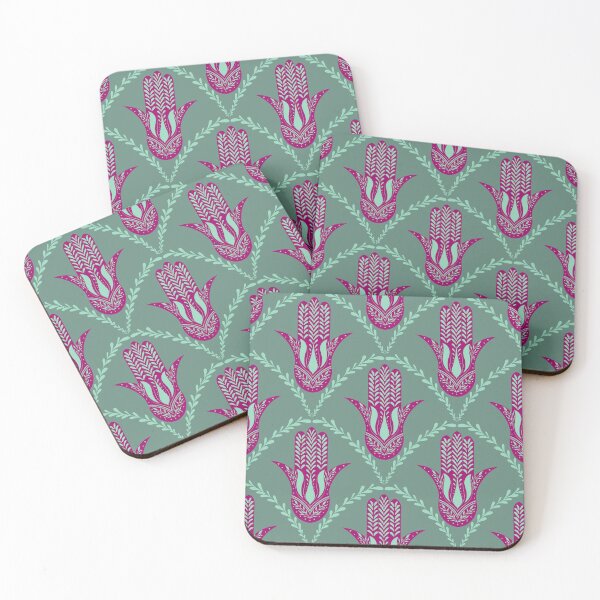 Item preview, Hamsa hand seamless designed and sold by Anakathrin.