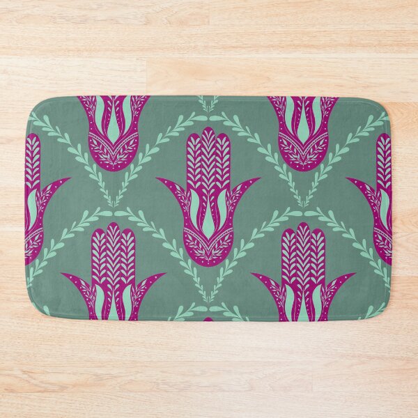 Item preview, Hamsa hand seamless designed and sold by Anakathrin.