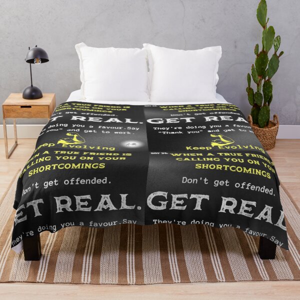Item preview, Day 34 of the year: Get real and get to work designed and sold by BuddyBoots.
