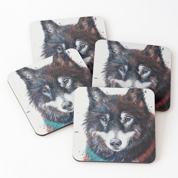 Item preview, Vibrant Wild Wolf Art designed and sold by IA-desing.